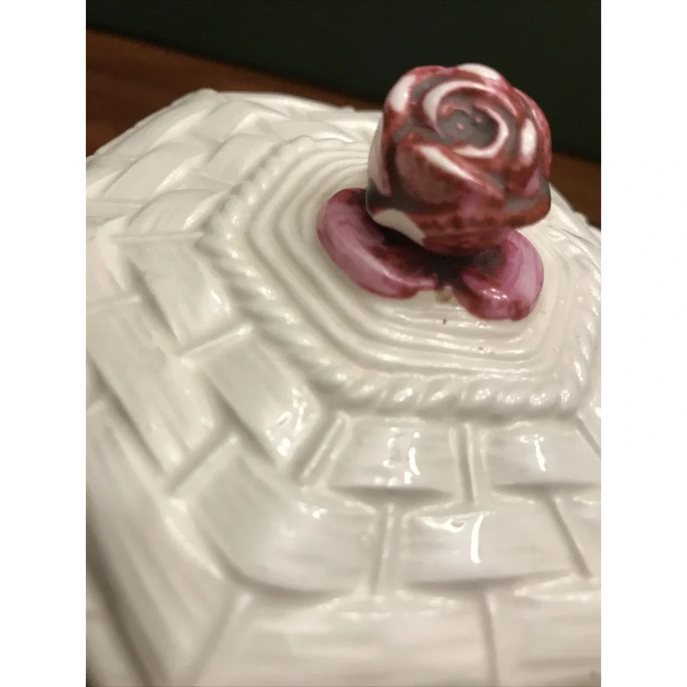 Czecho made in Slovakia octagon‎ pin jewelry box